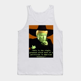 Donald Trump Witch Hunt Tank Top